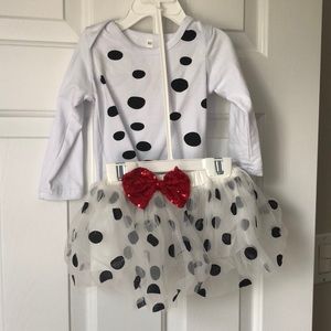 Dalmatian costume - 6 month size